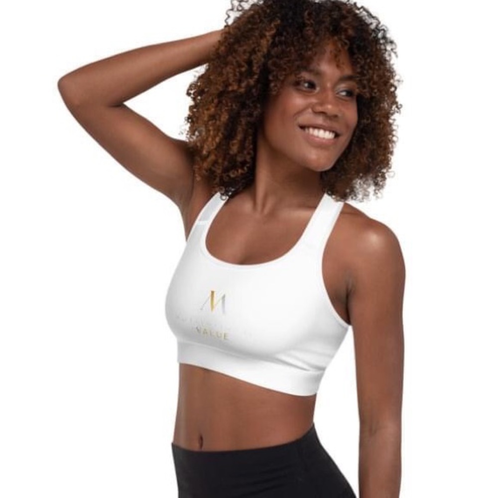 Women padded sports bra